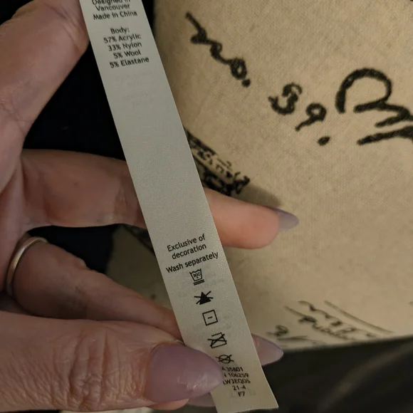 Lululemon Athletica Black Open-Front Sweater XS/Small - Picture 3 of 3